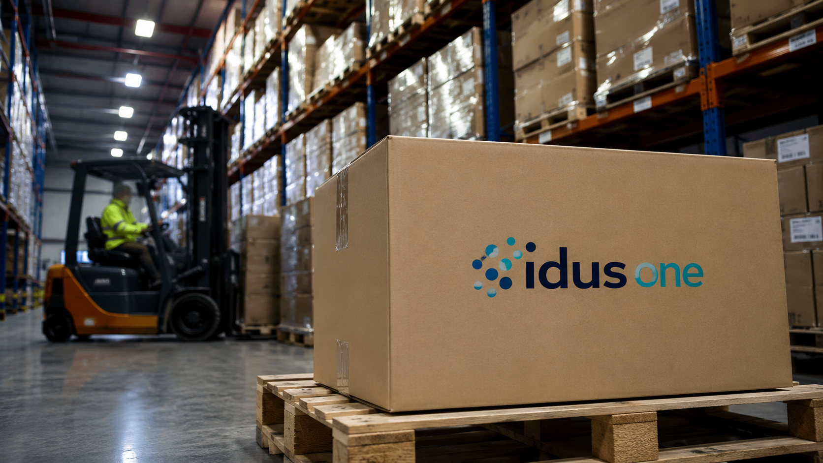 Vista general de IDUS para distribución y trazabilidad